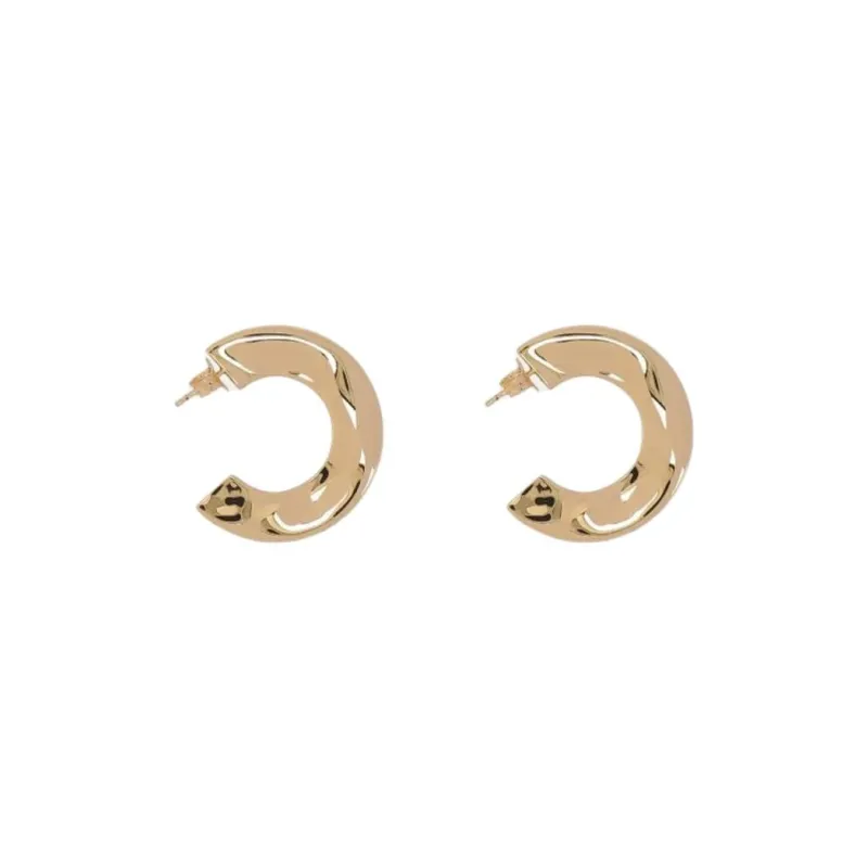 Federica Tosi Mindy Curved Hoop Earrings-0