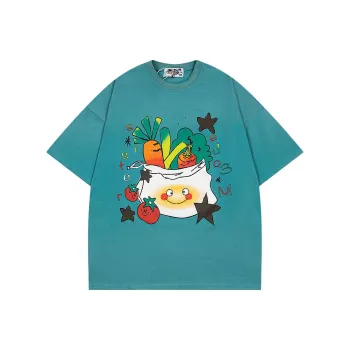 BONAS T Shirts Unisex Blue