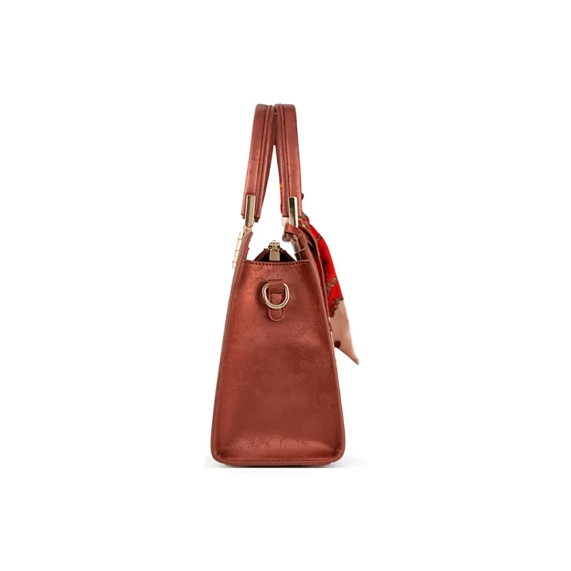 Vigno Synthetic Leather Tote Shoulder Bag, Crossbody Bag, Handbag Regular Women's Red-4