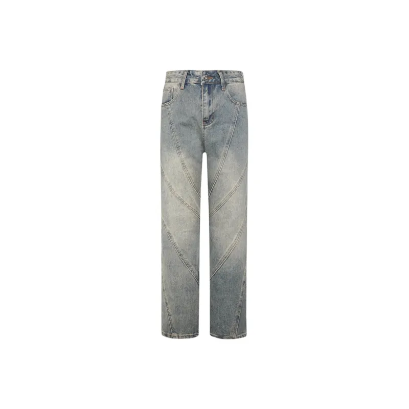 TESTUNG Jeans Men Yellow Mud--5