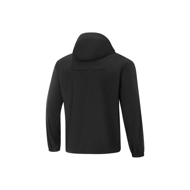 LiNing Breathable UV Protection Sun Protection Clothing Men's Black-1
