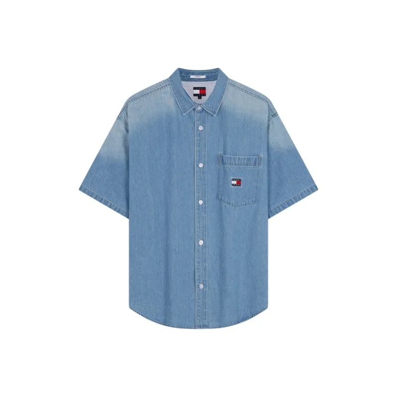 Tommy Hilfiger Shirt Men's Denim Blue-0