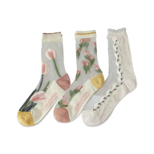 Beerus Mid Calf Socks Women's 3 Pack
