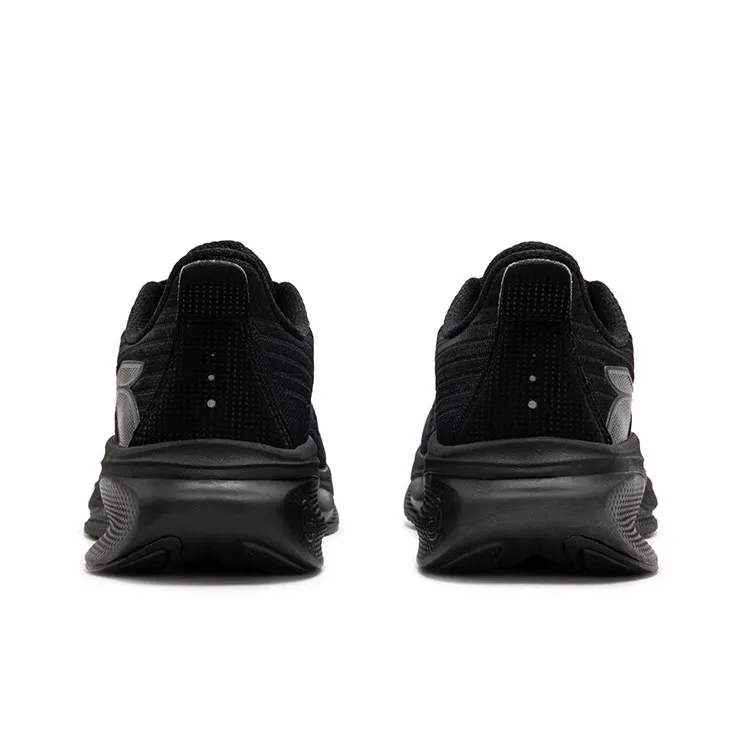 361° Magic Carpet Slip Resistant And Breathable Low Top Casual City Commute Running Shoes Men's Obsidian Black-3