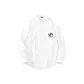 [Ice Silk Sun Protection]White (B Happy Shark Chest Logo)