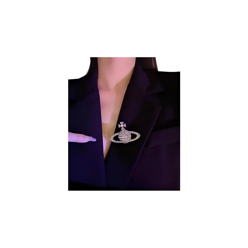 Vivienne Westwood Vintage Vivienne Westwood Crystal Brooch-3