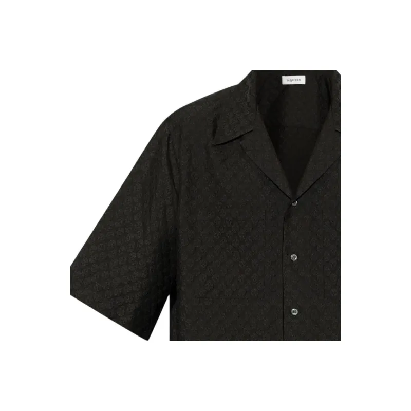 Alexander McQueen Skull Jacquard Shirt-4