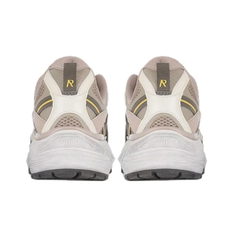 REPRESENT Low Top Casual Shoes Men's Beige-4