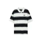 Black White Thick Stripes/045P