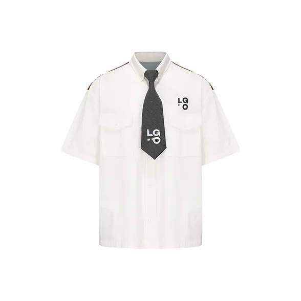 LIFEGOESON Shirts Men White-0
