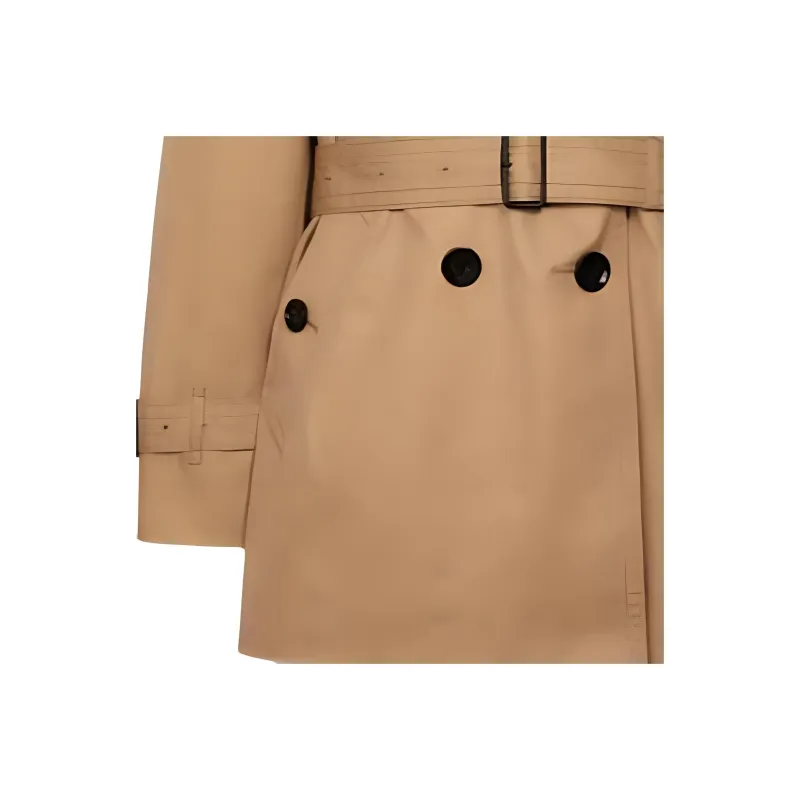 COACH SS22 Trench Coat Women's Brown-3