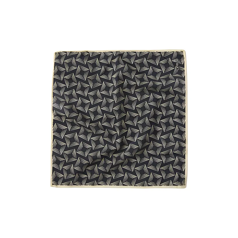 LARDINI Geometric Jacquard Tie-0