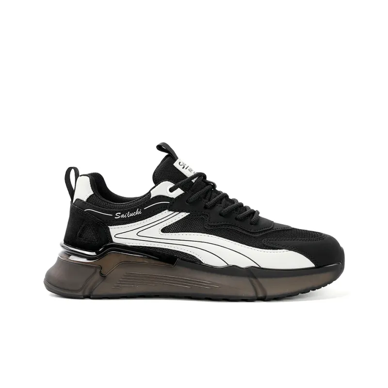 Boogie Bear Cushioning Slip Resistant Low Top Chunky Sneakers Men's-8