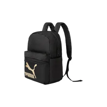 PUMA Fabric Backpack Kids' Black & Gold