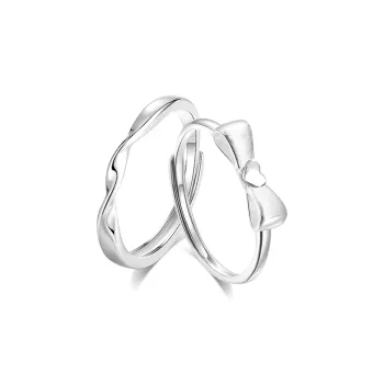 Crafts Women's 999 Fine Silver Rings Unisex