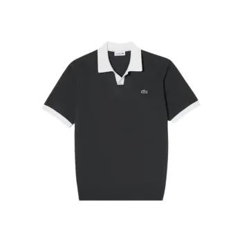 LACOSTE Polo Shirts Men Black