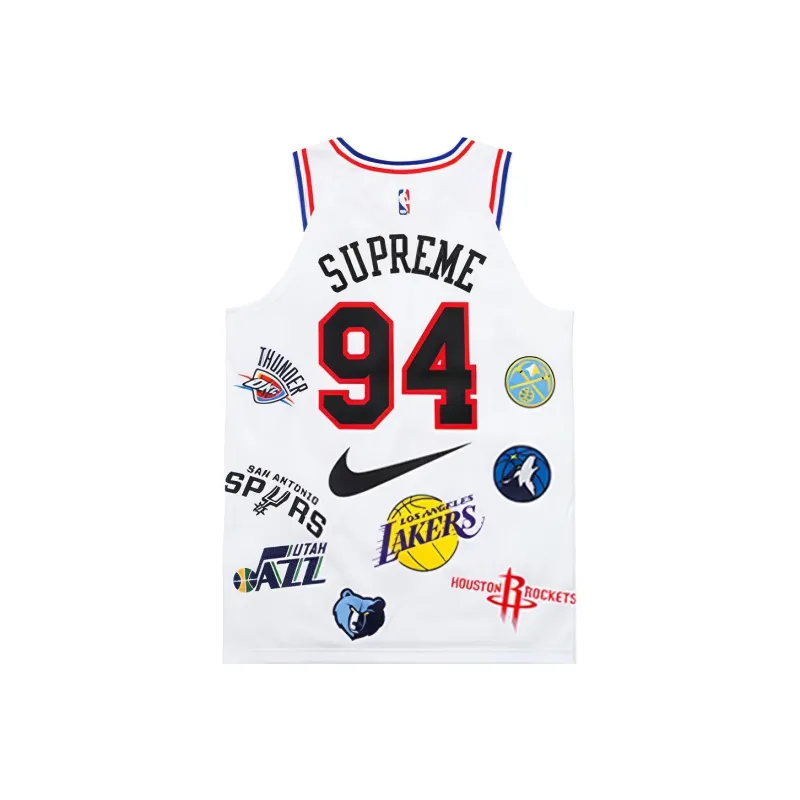 Supreme X Nike X Nba Teams Authentic Jersey-1