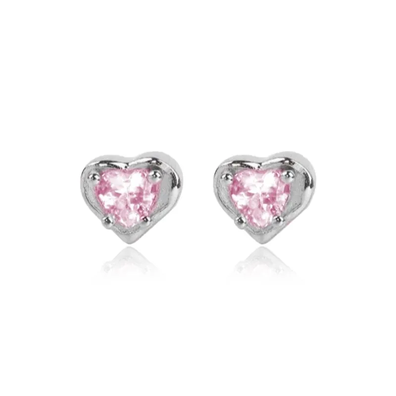 SFER S 999 Fine Silver Stud Earrings Women's-7