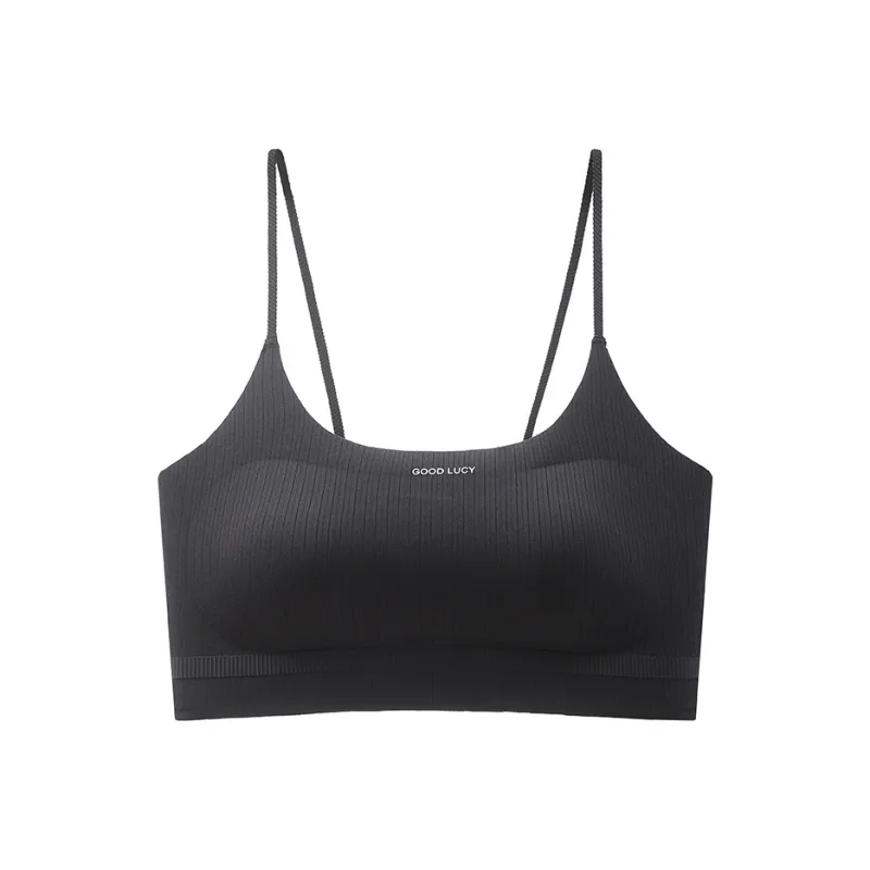 QIANLINGMEI Small Bust Gathering Bra Women's-4