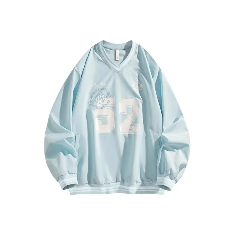 M MAICCO Sweatshirt Unisex Black/Burgundy Red/Sky Blue/Oat Gray/Peach Pink/Haze Blue-5