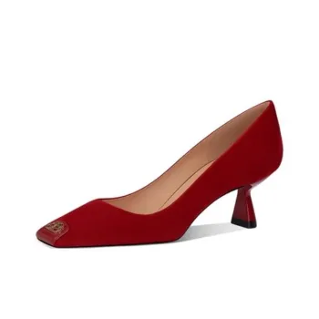 JESSICA SOPHIA Flared Heel High Heels 5cm Women's