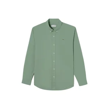 LACOSTE Shirts Men Green