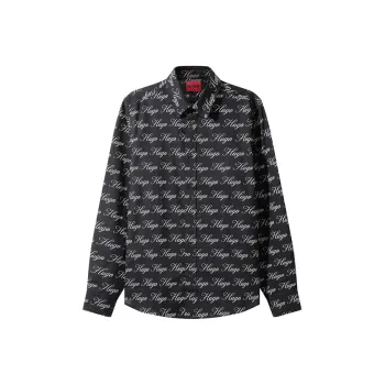 HUGO BOSS SS24 Shirt Men's Black