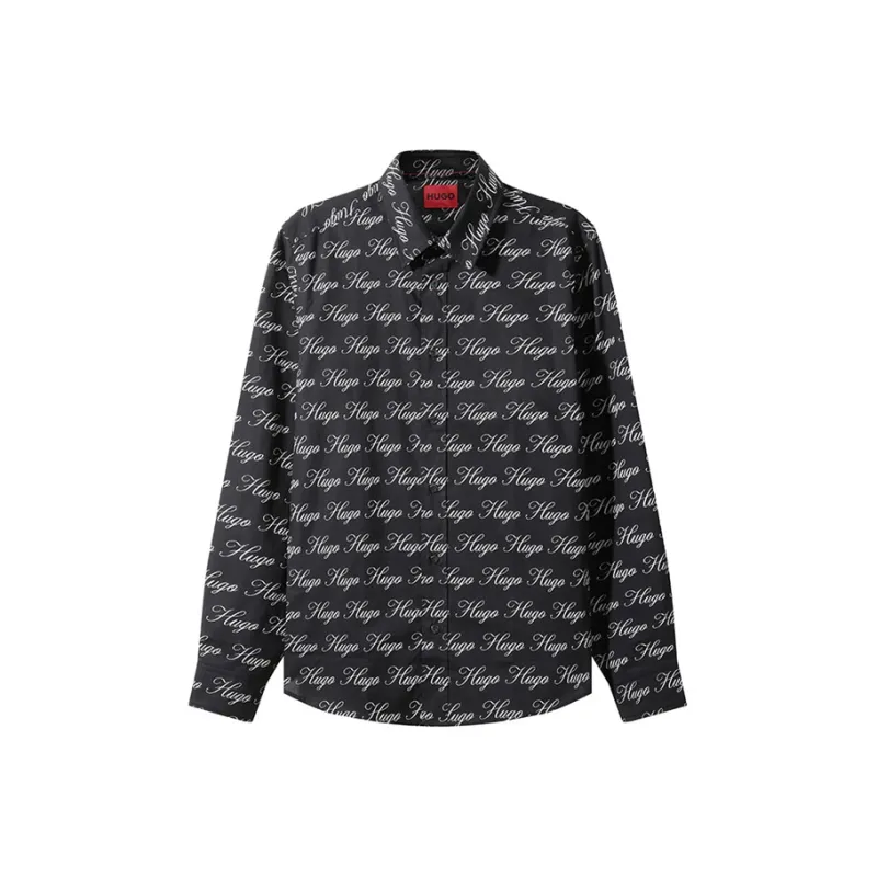 HUGO BOSS SS24 Shirt Men's Black-0