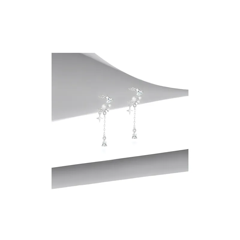 RboySe Alloy Stud Earrings Women's-2