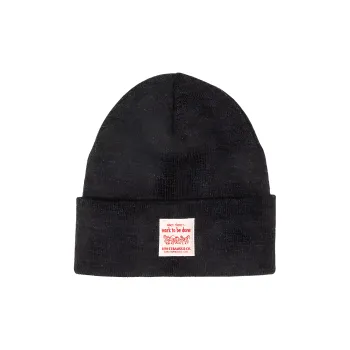 Levi's Acrylic Polyester Beanies Men's Black