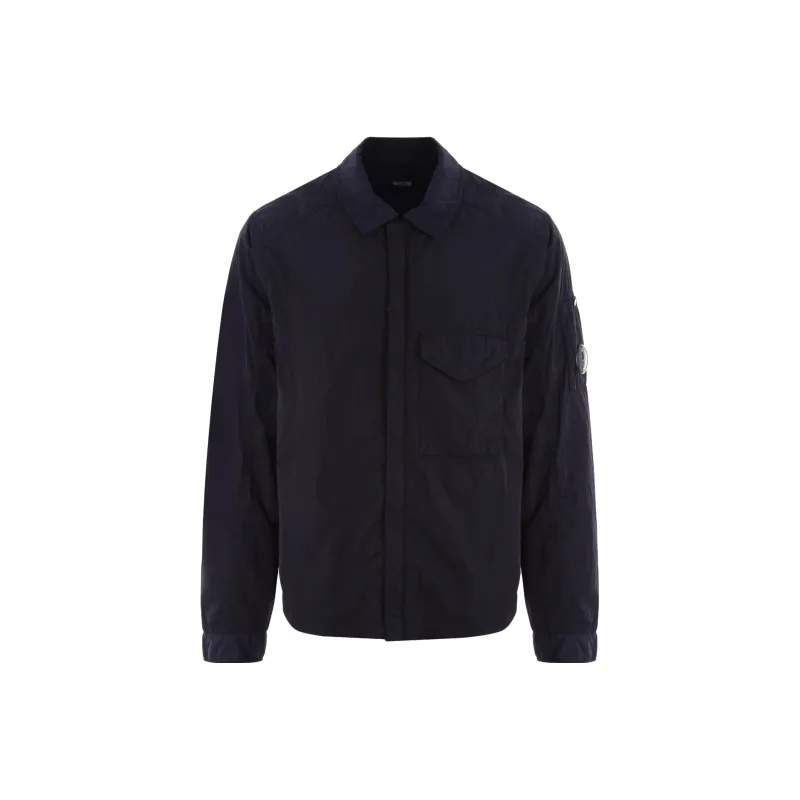 C.P.Company Chrome R Zipped Overshirt-0