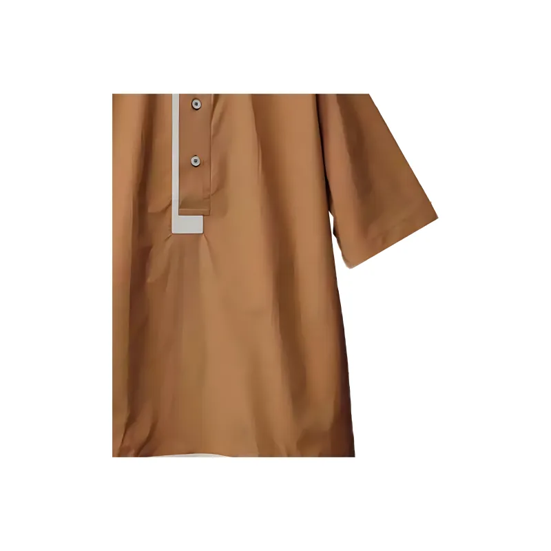 HERMES Polo Shirts Men Umber-3