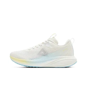 PEAK State Pole Anti Slip Wear Resistant Low Top Casual Running Shoes Unisex White Blue