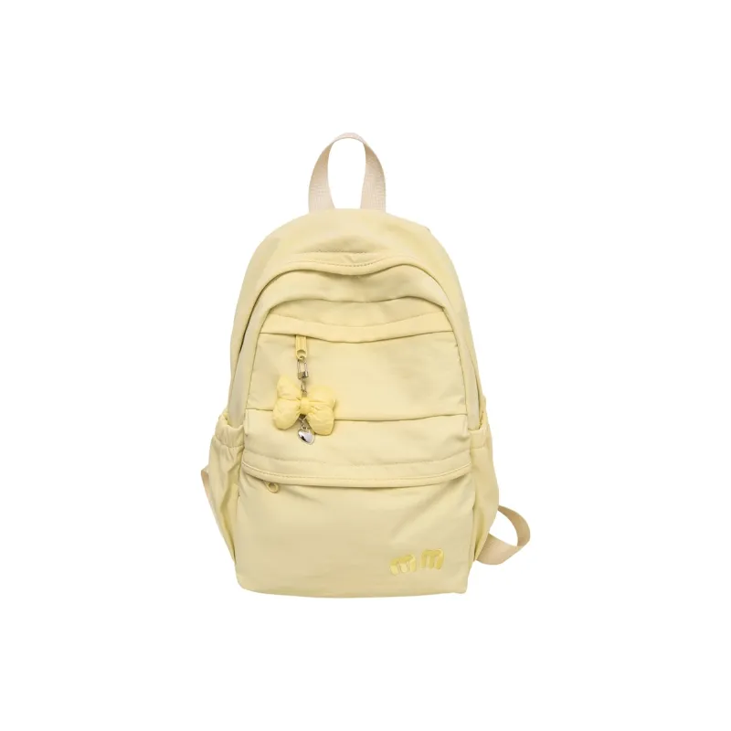 GOBLIN SHARKS 1759 Nylon Backpack Regular Unisex White/Black/Pink/Light Blue/Purple/Yellow-20