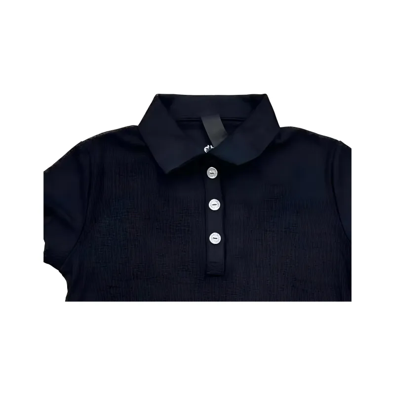 Chrome Hearts SS23 Polo Shirt Women's Dark Blue-1