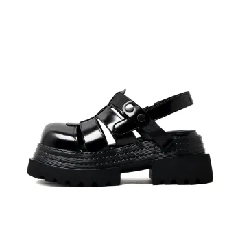 CAMEIDO Roman Sandals Women's Black