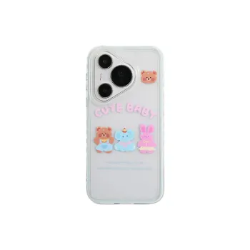 Wei Xin Acrylic Material 2 in 1 English Animal Phone Cases Compatibility With Huawei Mate 70/60 Pro/Pura 70/70 Pro+