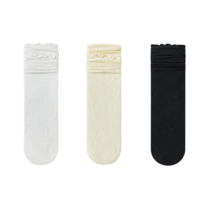 Temooues Mid Calf Socks Women's 3 Pack-12