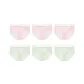 6 Pack (Light Green 3+Pink 3)