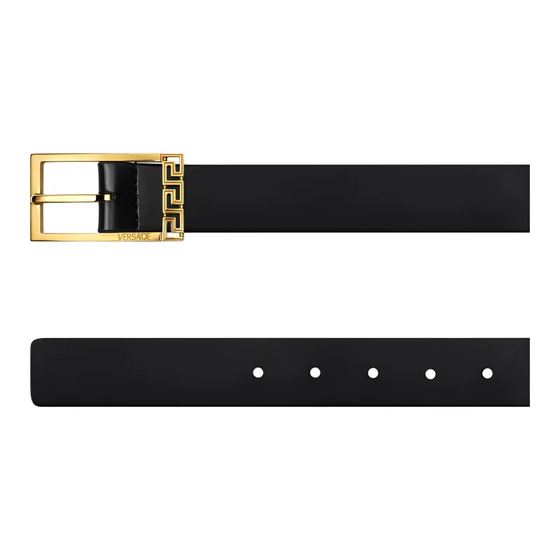 VERSACE Greca Leather Belt-1