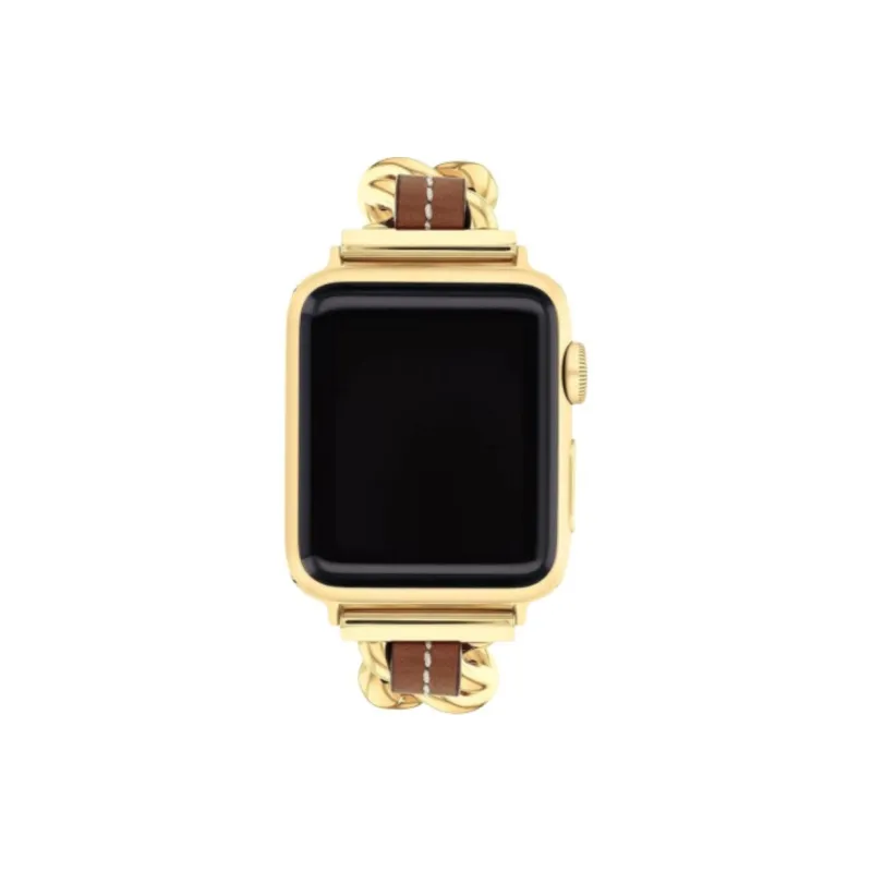 COACH Watch Band All Compatibility Leather Material-2