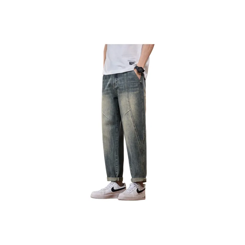 WELTER EXPERIMENT Jeans Men's 2360 Vintage Blue Basketball Style-0