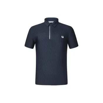 FILA Polo Shirts Men Tide Blue