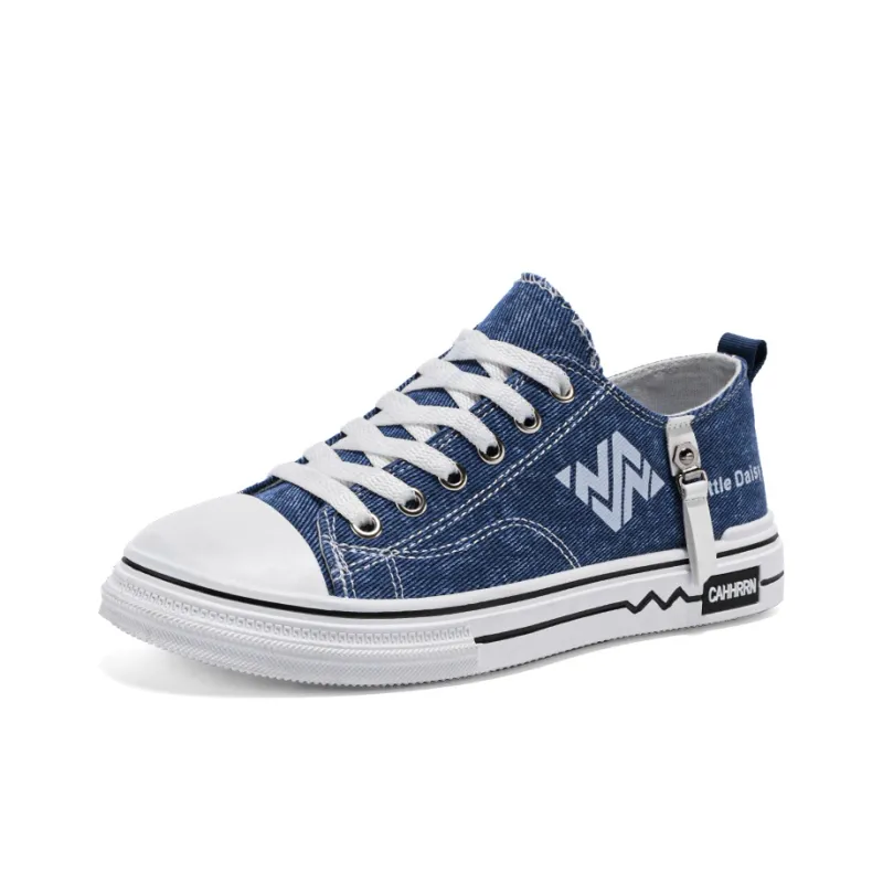 PLAY COBBLER Slip Resistant And Breathable Low Top Canvas Shoes Men's-4