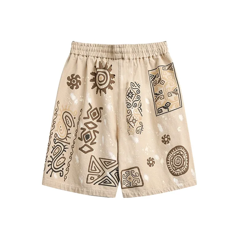 VERAF CA Casual Shorts Unisex Khaki-1