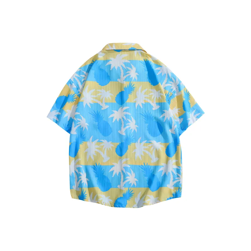 CLOR Shirts Unisex Hawaii Blue-1