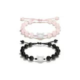 Puppy Bracelet[Black+Pink]
