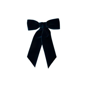 Jennifer Behr Bow detail Velvet Clip