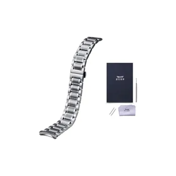 JEAYOU Longines Compatibility Watch Band 21mm20mm Stainless Steel Material