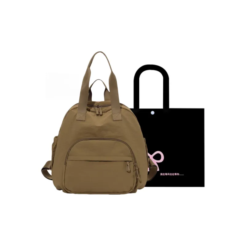 HACIN Nylon Backpack Unisex Multicolor-17